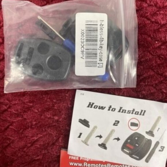 Automatic Door FOB Remote Control Replacement Case Car Remote Vehicle Remote - Picture 2 of 12